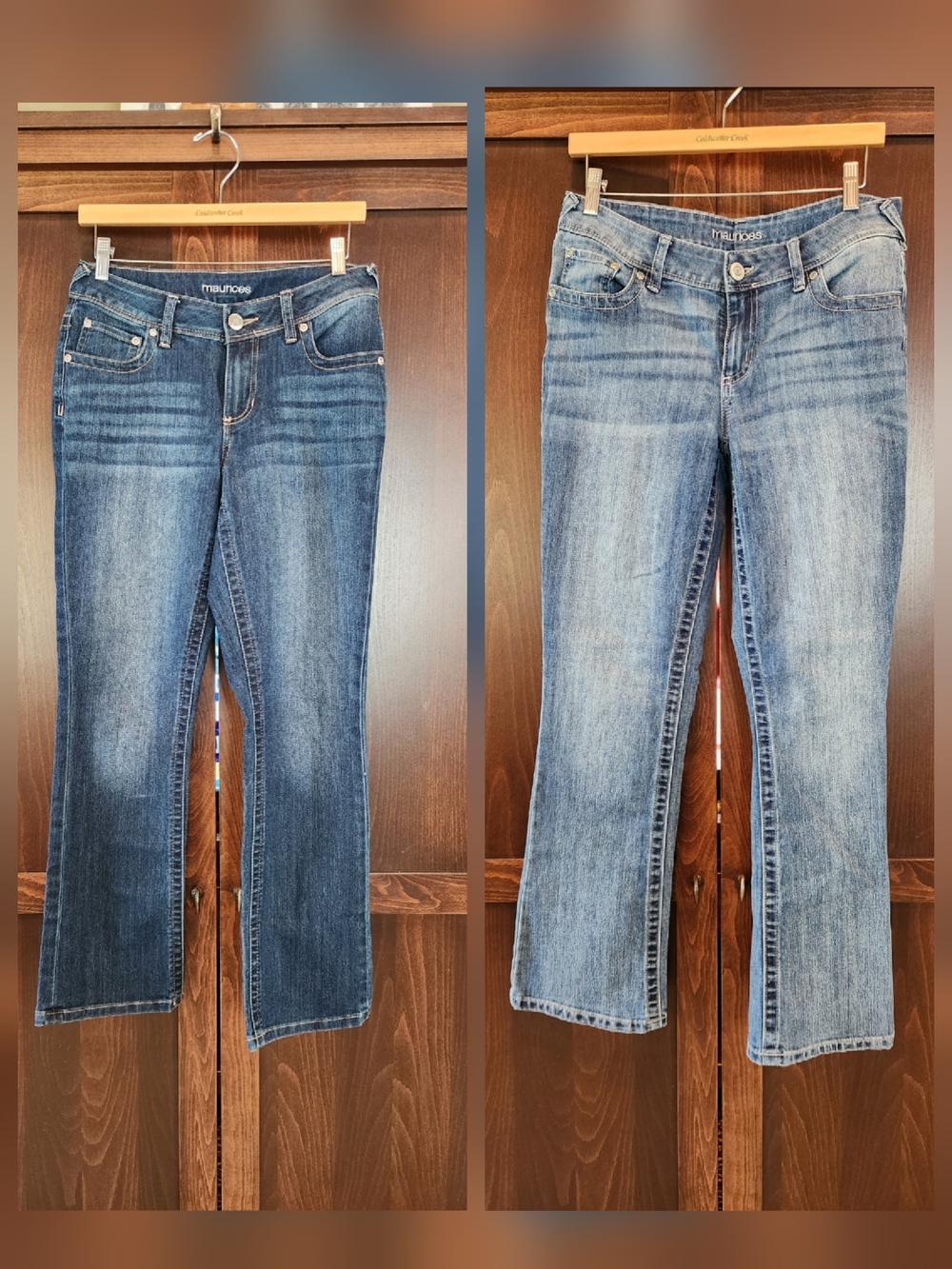Maurices Blue Bootcut Jeans Lot Of 2